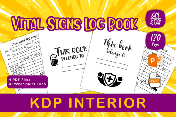 Download Vital Signs Log Book for KDP Interiors - Kdp interiors Collection