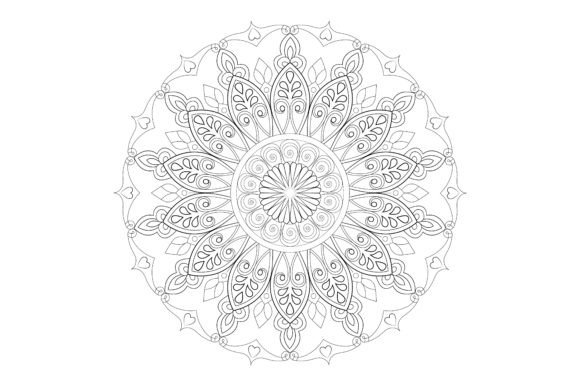 Download Vector Mandala Coloring Pages &amp; Books - Premium Resources