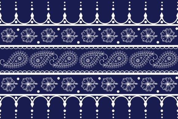 Download Asian Flower Paisley Ethnic Pattern - Ethnic Collection
