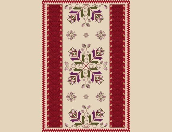 Download Ethnic Floral Embroidery Pattern - Ethnic Collection